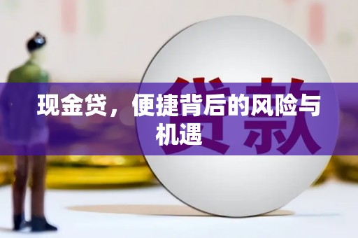 凯里现金贷，便捷背后的风险与机遇