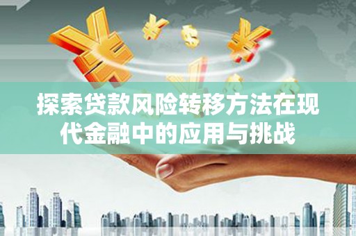 凯里探索贷款风险转移方法在现代金融中的应用与挑战
