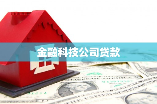 凯里金融科技公司贷款