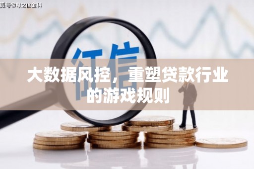凯里大数据风控，重塑贷款行业的游戏规则
