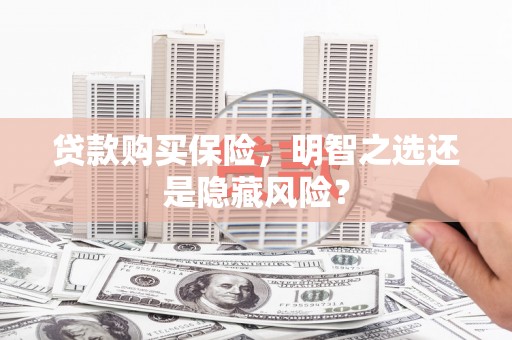 凯里贷款购买保险，明智之选还是隐藏风险？