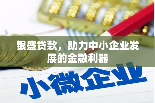 凯里银盛贷款，助力中小企业发展的金融利器