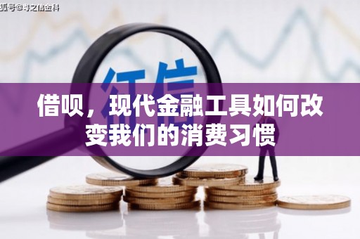 凯里借呗，现代金融工具如何改变我们的消费习惯