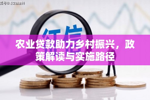 凯里农业贷款助力乡村振兴，政策解读与实施路径