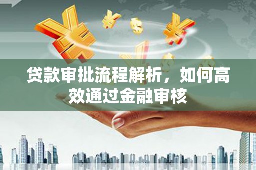 凯里贷款审批流程解析，如何高效通过金融审核