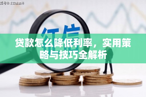 凯里贷款怎么降低利率，实用策略与技巧全解析