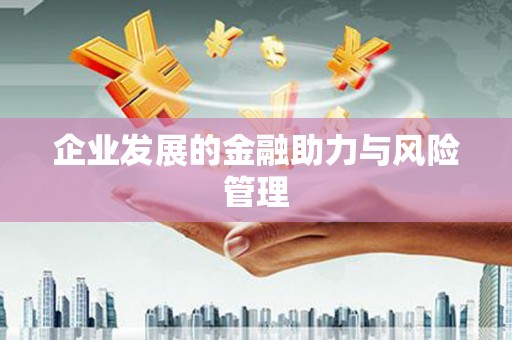 凯里企业发展的金融助力与风险管理