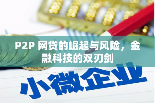 凯里P2P 网贷的崛起与风险，金融科技的双刃剑