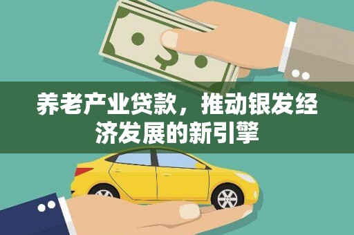 凯里养老产业贷款，推动银发经济发展的新引擎