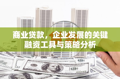 凯里商业贷款，企业发展的关键融资工具与策略分析