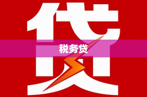 凯里税务贷