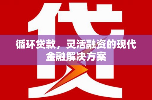 凯里循环贷款，灵活融资的现代金融解决方案