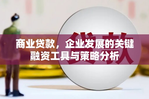 凯里商业贷款，企业发展的关键融资工具与策略分析
