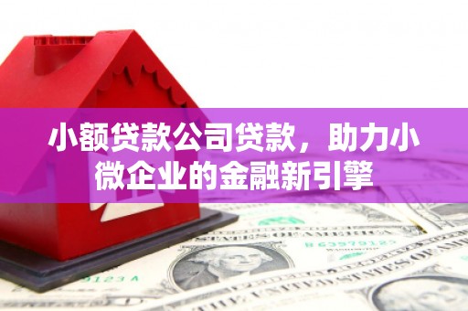 凯里小额贷款公司贷款，助力小微企业的金融新引擎