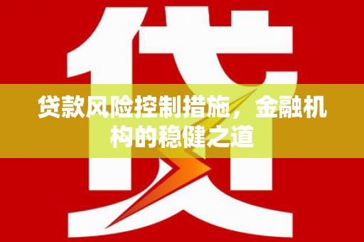凯里贷款风险控制措施，金融机构的稳健之道