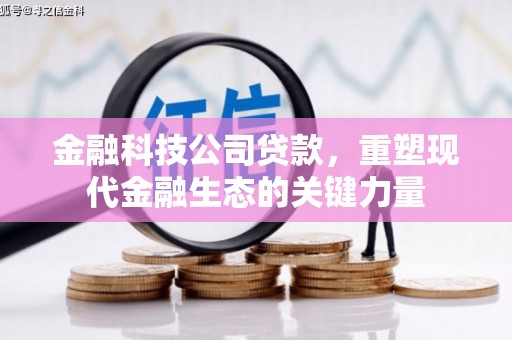 凯里金融科技公司贷款，重塑现代金融生态的关键力量