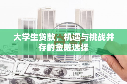 凯里大学生贷款，机遇与挑战并存的金融选择